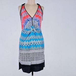 DEREK LAM 100% SILK DRESS MADE IN ITALY